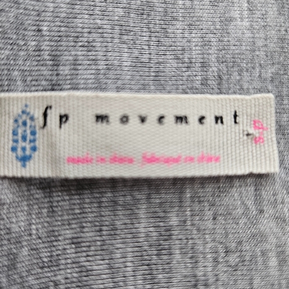 Free People Movement Sweet And Low Cropped Puff Sleeve Sweatshirt | Size Small - Picture 7 of 11